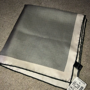 Jos. A. Bank Geometric Print 100% Silk‎ Handkerchief NWT